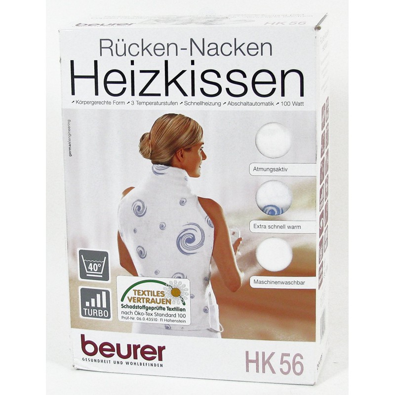 Beurer COUSSIN CHAUFFANT POUR LE DOS ET LA NUQUE HK 56 2