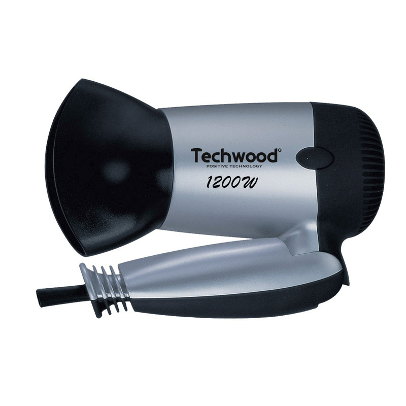 Techwood SèCHE CHEVEUX DE VOYAGE TSC-1207 1200W GRIS 2