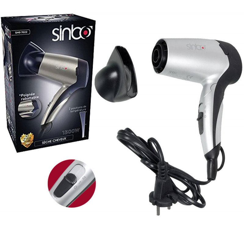 SINBO SèCHE CHEVEUX SHD-7022 1300W 1