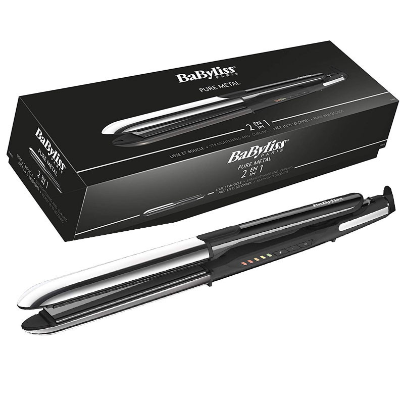 BABYLISS LISSEUR 2EN1 PURE MéTAL - NOIR (ST480E) 1