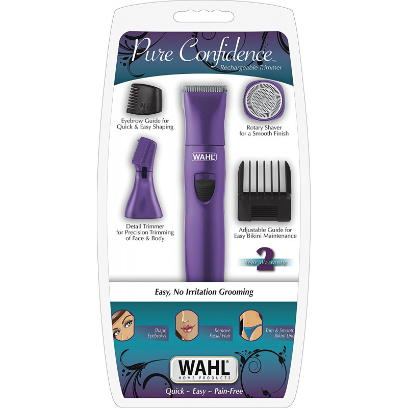 Wahl KIT TONDEUSE MULTI-USAGES BIKINI ET VISAGE LADY TRIMMER 9865-116 / VIOLET 3