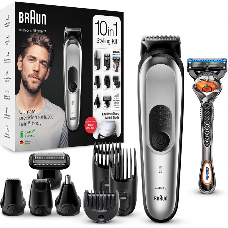 BRAUN TONDEUSE à CHEVEUX TOUT EN UN MGK7220