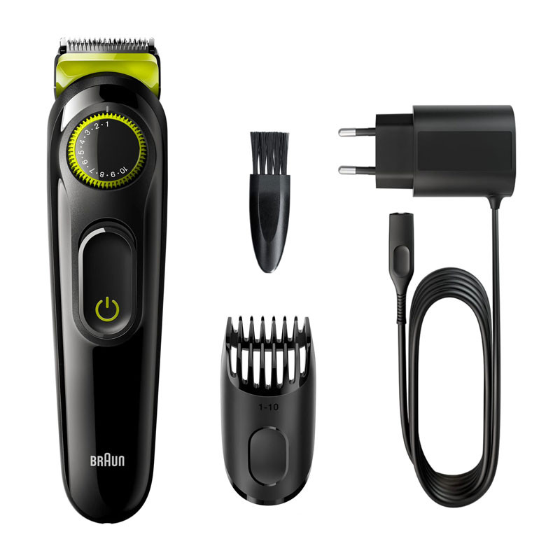 BRAUN TONDEUSE à BARBE RECHARGEABLE BT3221 - NOIR 1