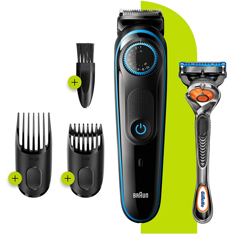 BRAUN TONDEUSE à BARBE BT5240 AVEC FUSION5 PROGLIDE DE GILLETTE 3