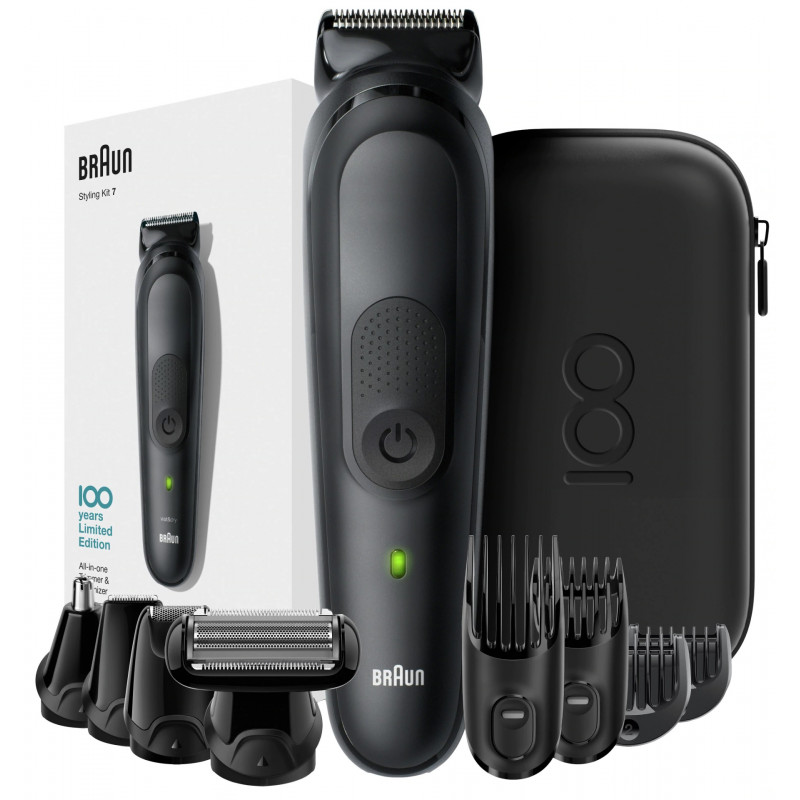 BRAUN TONDEUSE BARBE ET CHEVEUX SANS FIL 9EN1 MBMGK7 2