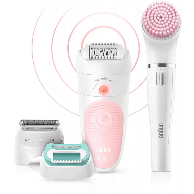 BRAUN EPILATEUR SILK-éPIL BEAUTY SET 5 5-875 WET & DRY 1