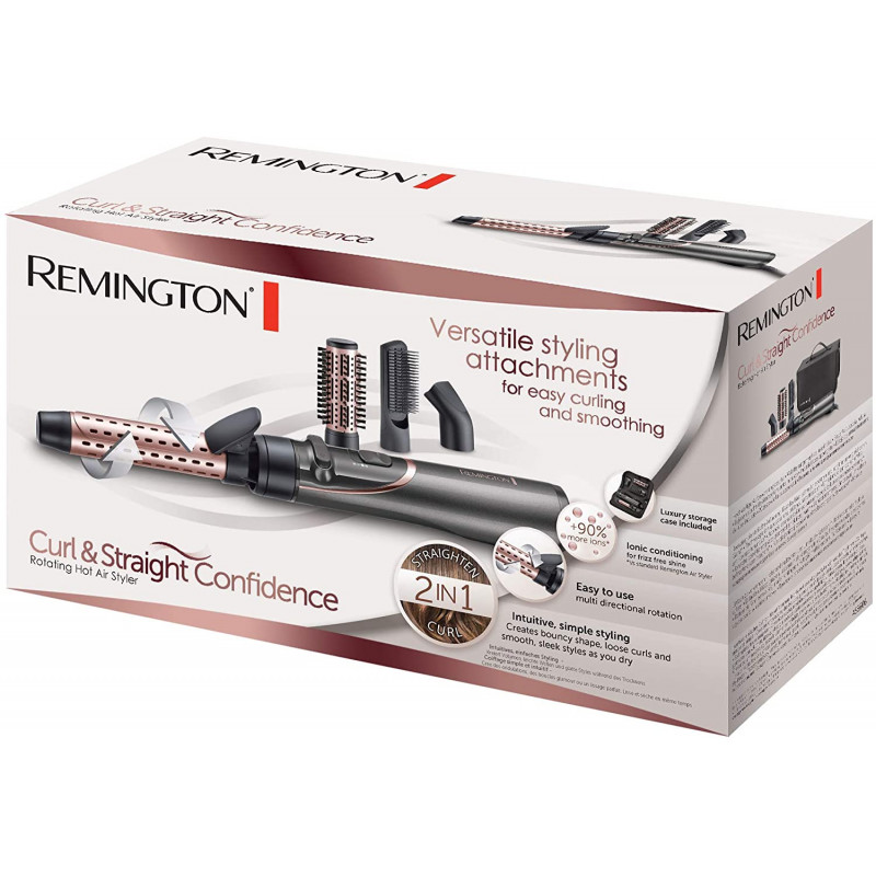 REMINGTON BROSSE SOUFFLANTE ROTATIVE CURL & STRAIGHT CONFIDENCE / 800W 2