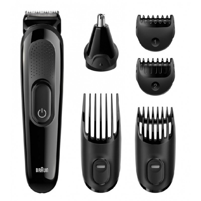 BRAUN TONDEUSE à BARBE 6EN1 MGK3220 / NOIR 1