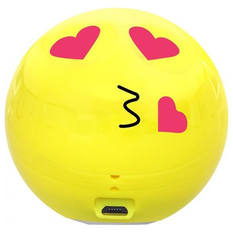 PROMATE HAUT PARLEUR BLUETOOTH ROMANJI COOL EMOJI JAUNE 1