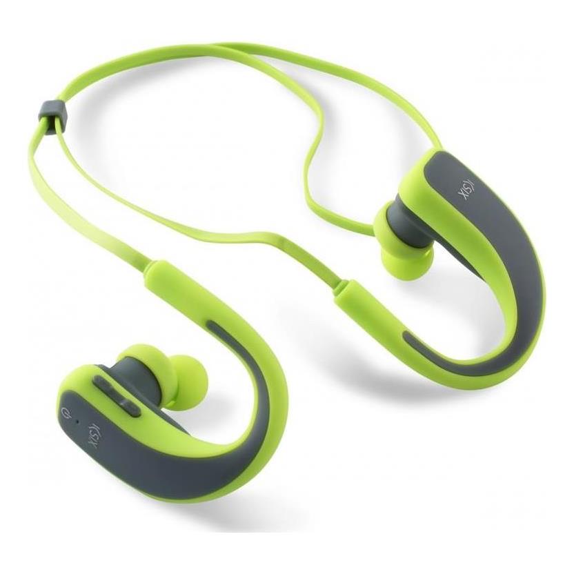 KSIX ECOUTEURS SANS FIL GO & PLAY SPORT 2 / GRIS & VERT 1