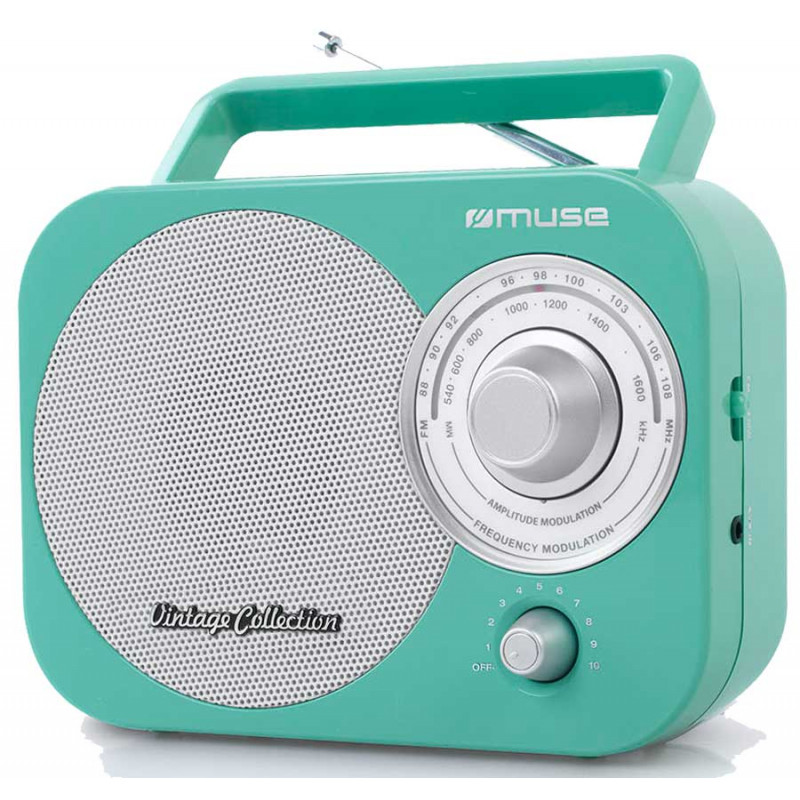 Muse RADIO PORTABLE M-055 RD VINTAGE COLLECTION 1