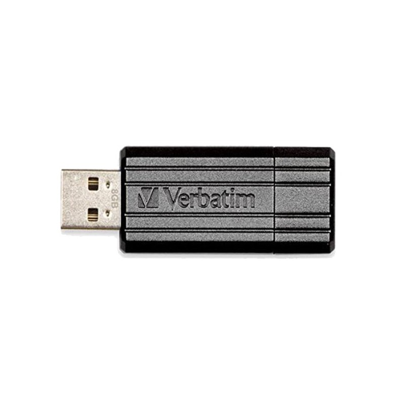 VERBATIM Flash Disque 8Go PINSTRIPE V-49062 2