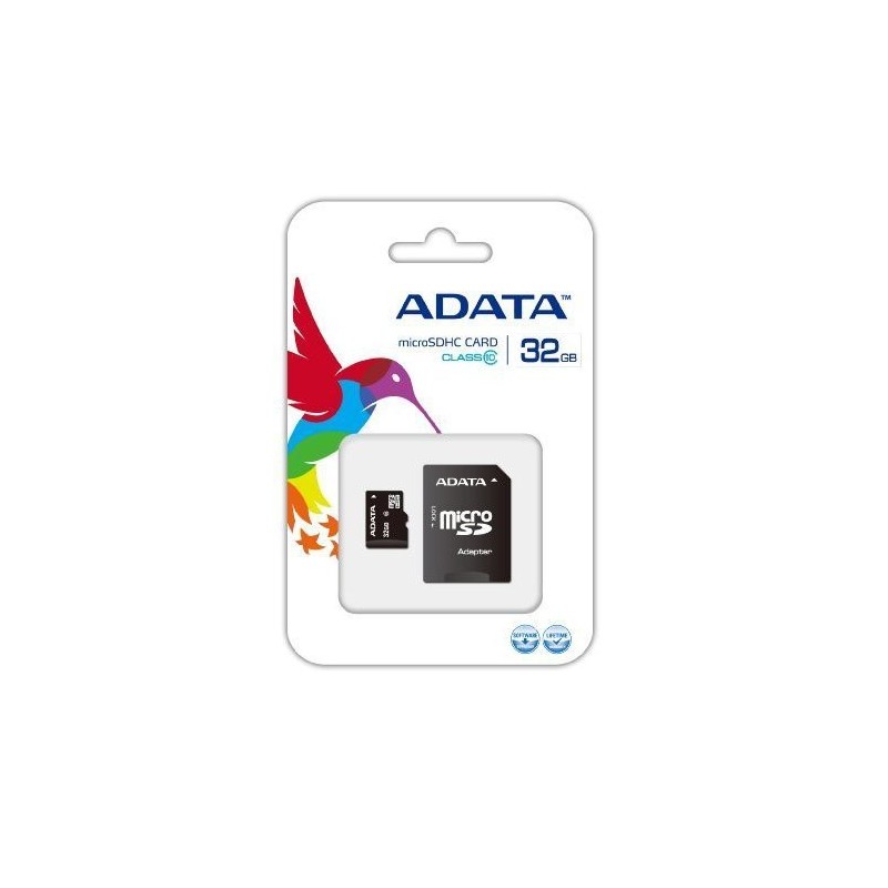 ADATA MICRO SDHC 32GB CLASS 10 avec Adaptateur