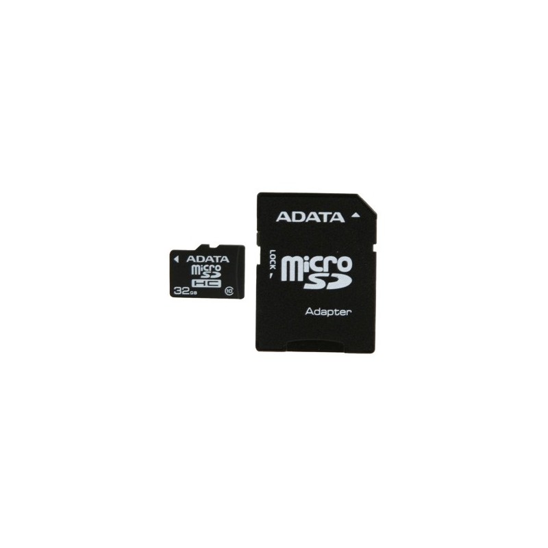 ADATA MICRO SDHC 32GB CLASS 10 avec Adaptateur 2