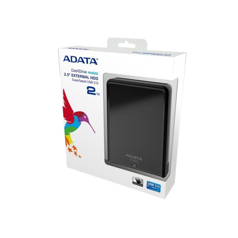 ADATA AHV620 2To USB 3.0 Noir 1