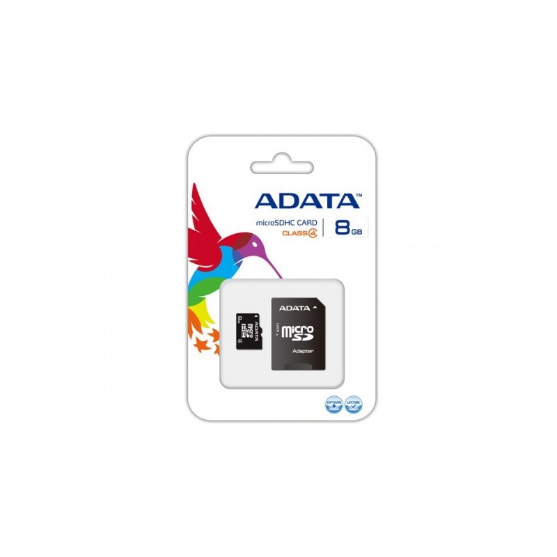 ADATA 8GB avec Adaptateur Micro SD