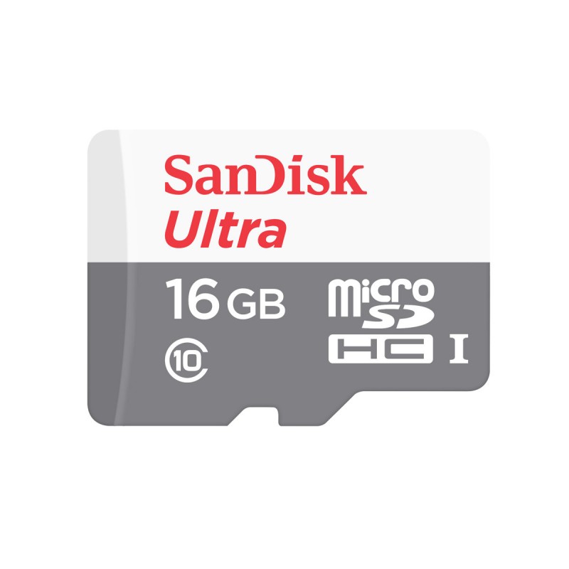 SANDISK CARTE MéMOIRE ULTRA MICROSDHC - UHS-I - CLASS 10 - 16GB SDSQUNB-016G-GN3MN 2