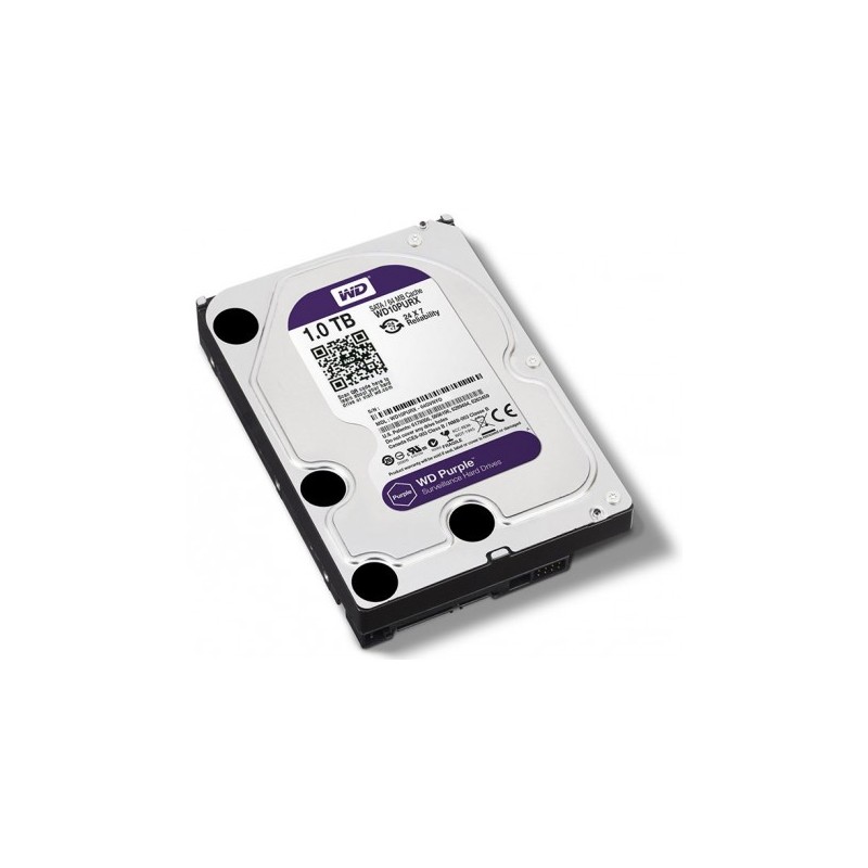 Western Digital - DISQUE DUR WD10PURX INTERNE PURPLE 1TO 3,5