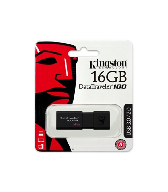 Kingston clé USB DATATRAVELER 100 G3 16 GO dt100g3 1