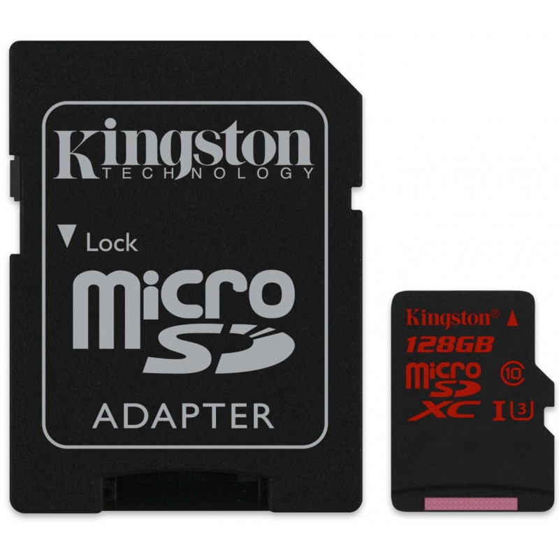 Kingston CARTE MéMOIRE SDXC 128 GO UHS-I U3 SDCA3 2