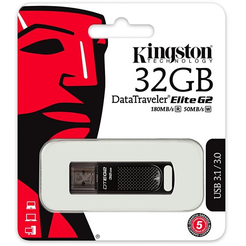 Kingston CLé USB DATATRAVELER ELITE G2 / 32 GO DTEG2 1