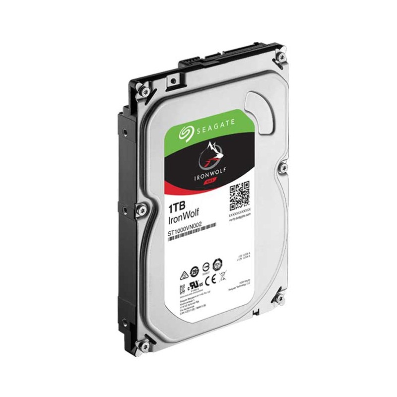 SEAGATE DISQUE DUR INTERNE IRONWOLF 1 TO 3.5