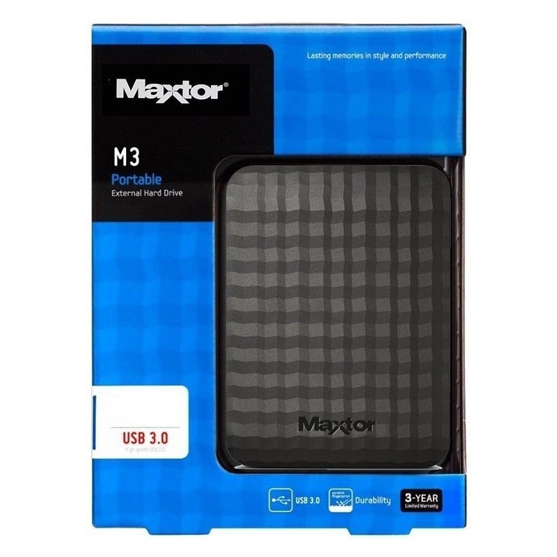 maxtor DISQUE DUR EXTERNE MAXTOR M3 / USB 3.0 / 500 GO / NOIR 3