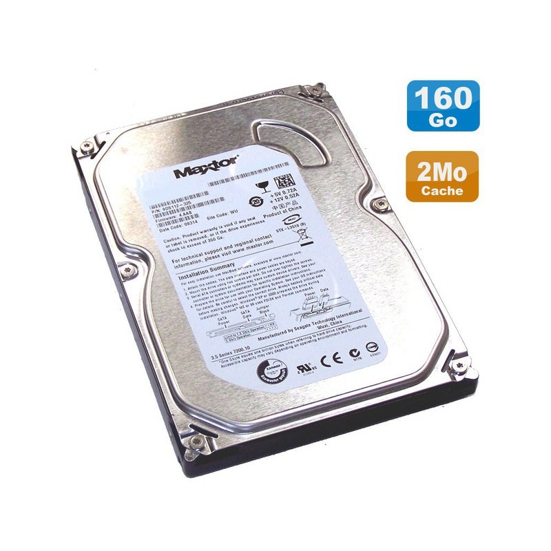 maxtor DISQUE DUR INTERNE DIAMONDMAX 21 160GO STM3160215AS SATA 3.5