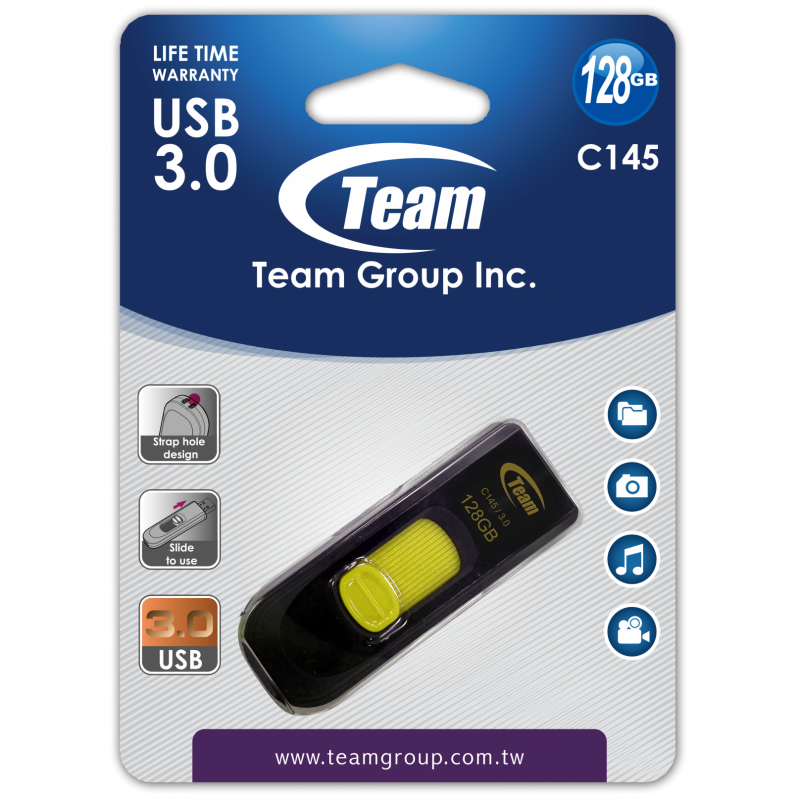 Team group CLé USB C141 128GO / USB 3.0