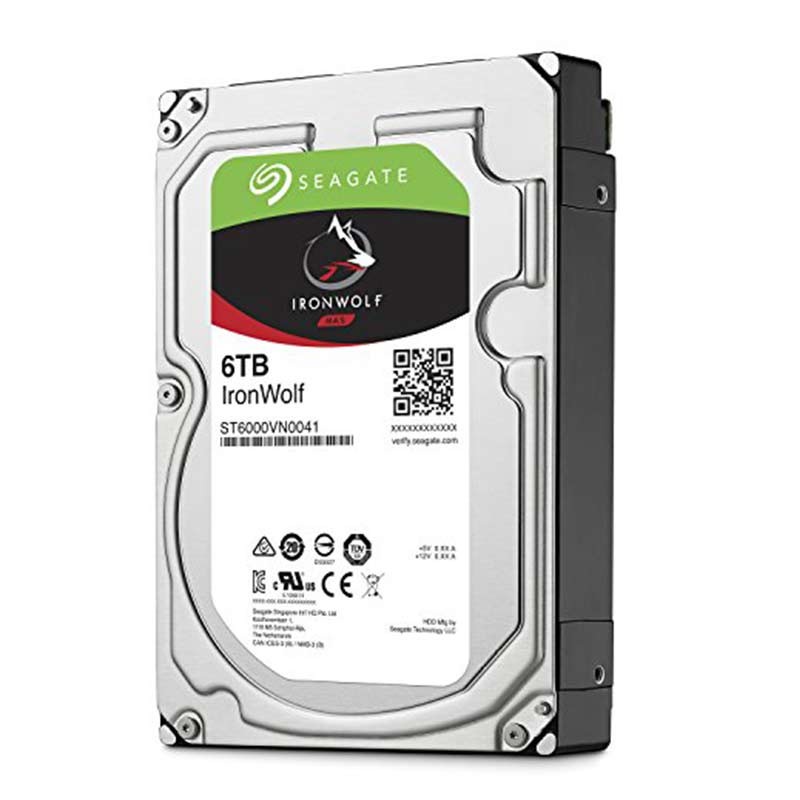 SEAGATE DISQUE DUR INTERNE IRON WOLF 6TO 3.5'' 1