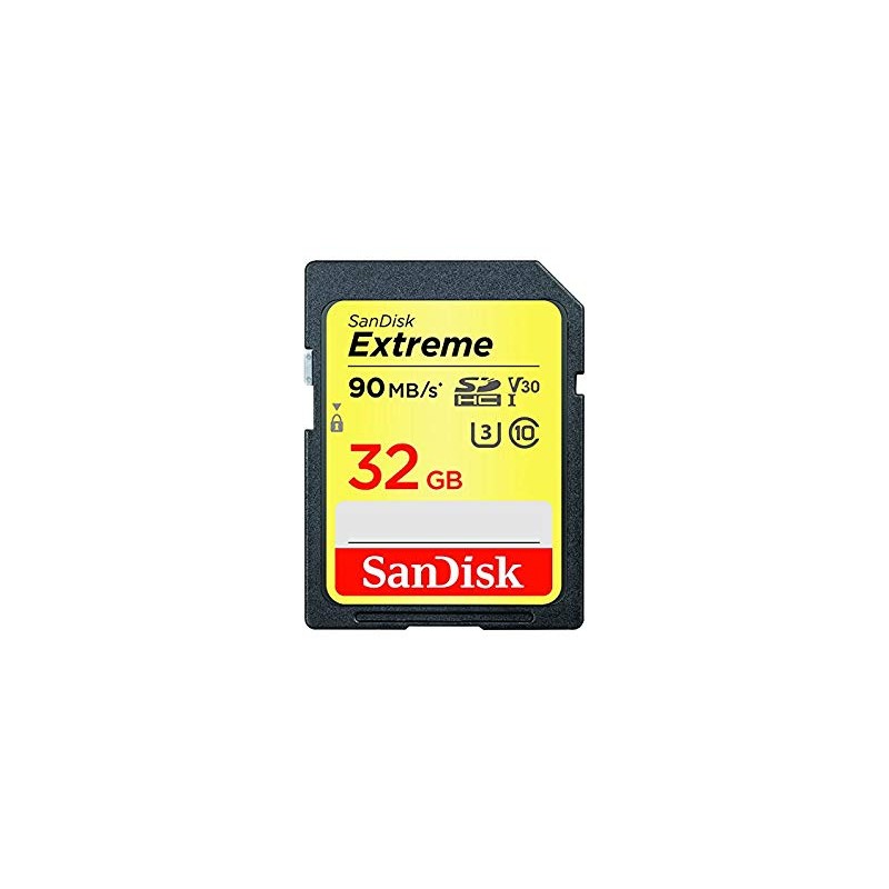 SANDISK CARTE MEMOIRE 32GO EXTREME SDHC CLASS 10