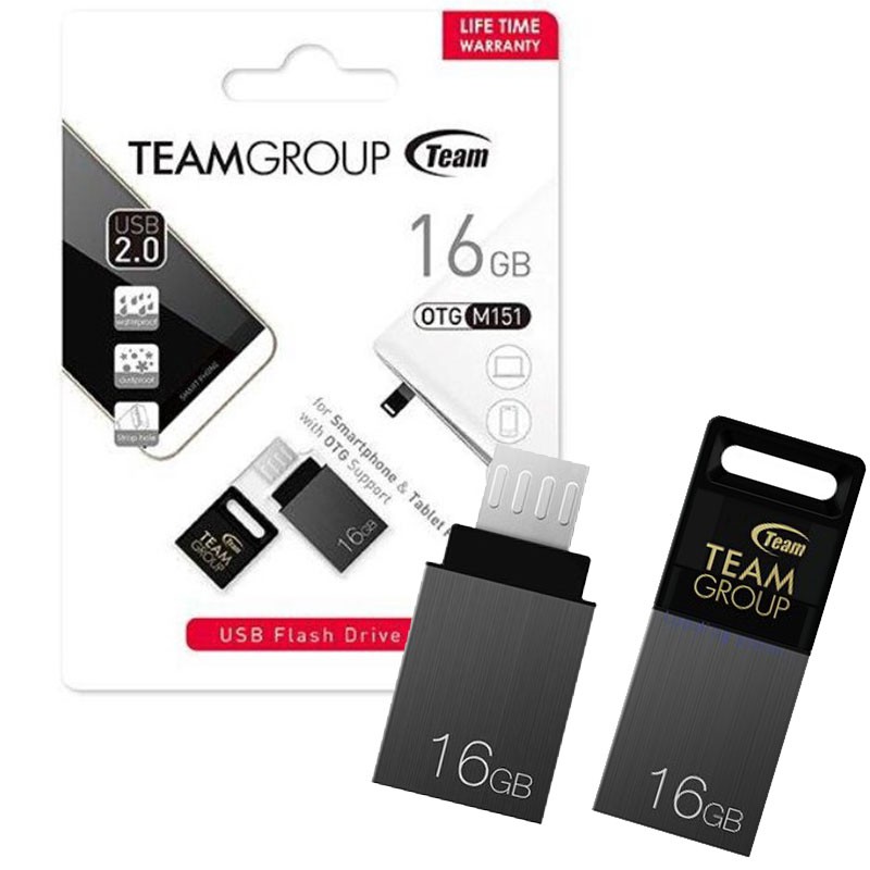 Team group CLé USB M151 16GO USB 2.0 (TM15116GC01)