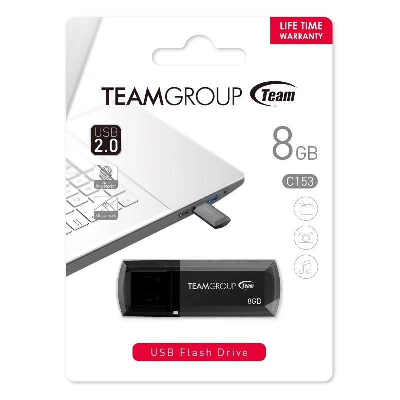 Team group CLé USB 2.0 C153 / 8 GO  1