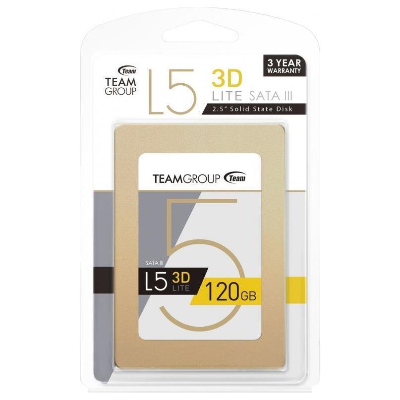 Team group DISQUE DUR INTERNE SSD L5 LITE 3D / 120 GO 1