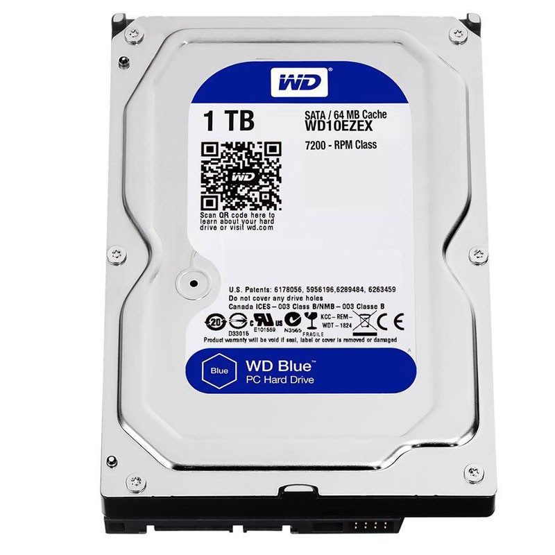 Western Digital DISQUE DUR INTERNE WD BLUE 1TO 3.5