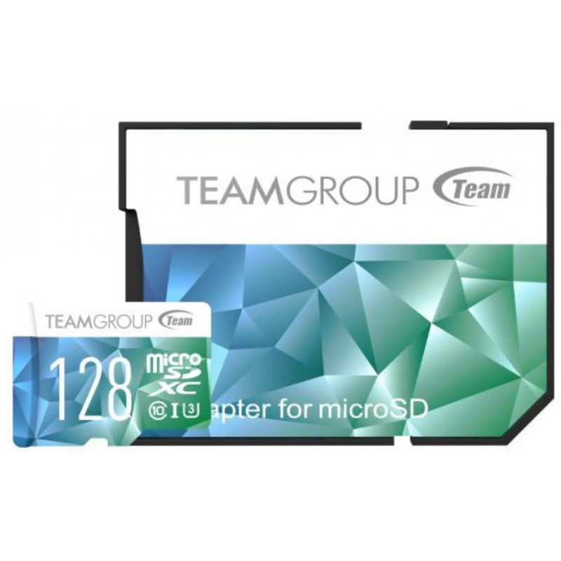 Team group CARTE MéMOIRE MICRO SDHC/SDXC UHS-I U3 / 128 GO / CLASS10 TCIIUSXH128GU352 1