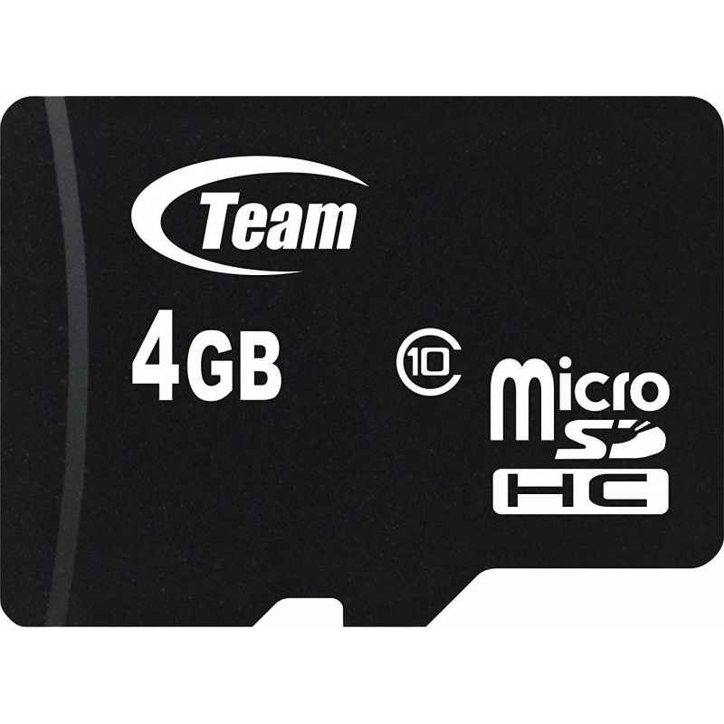 Team group CARTE MéMOIRE TEAMGROUP MICRO SD 4 GO CLASS10 TUSDH4GCL1002 1