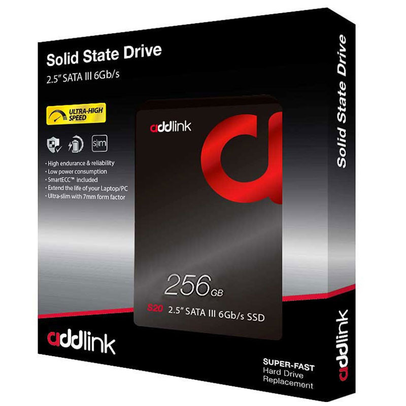 ADDLINK DISQUE DUR INTERNE 256 GO SSD 2.5