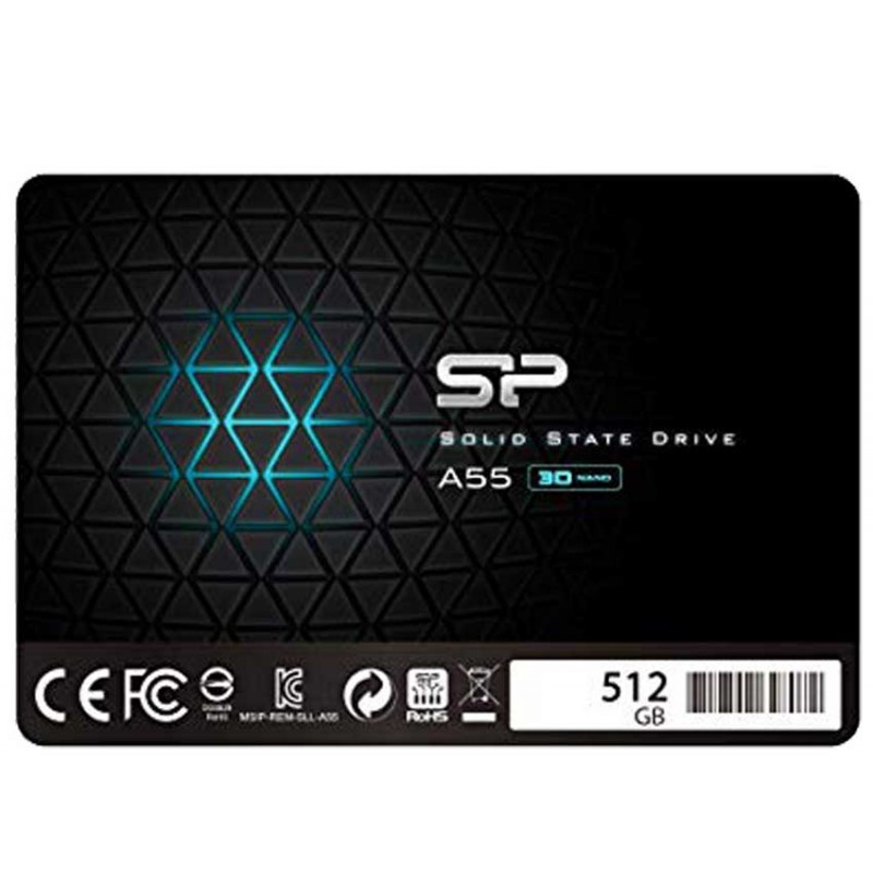 SILICON POWER DISQUE DUR INTERNE A55 512GO SSD 2.5