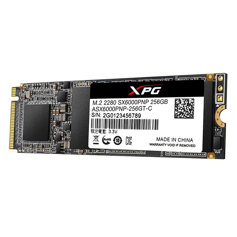 ADATA DISQUE SSD XPG SX6000 256GO SSD PCIE GEN3X4 M.2 2280 1