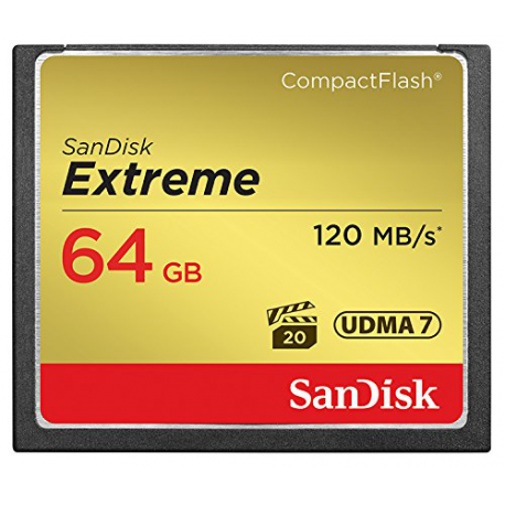 SANDISK CARTE MÉMOIRE CF EXTREME SDCFXS-064G 64 GB 1
