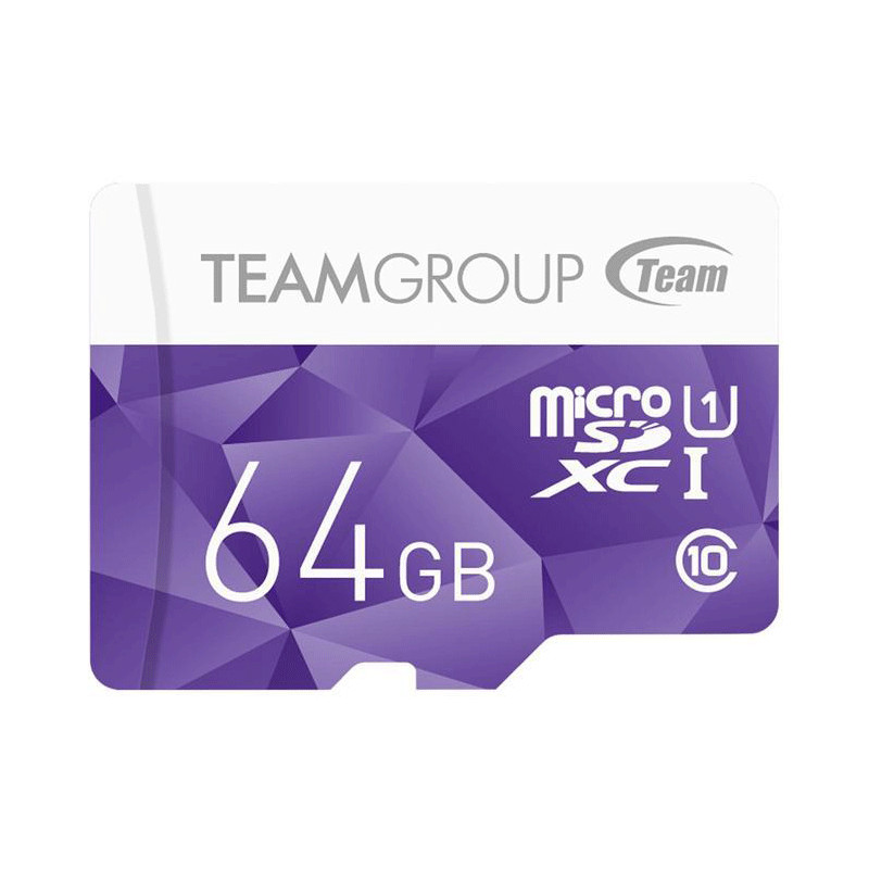 Team group CARTE MéMOIRE 64GO MICRO SDXC CLASS 10 AVEC ADAPTATEUR TCUSDX64GUHS41 2