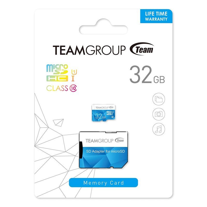 Team group CARTE MéMOIRE 32GO SDHC /U1 AVEC ADAPTATEUR TG32GUHS 1