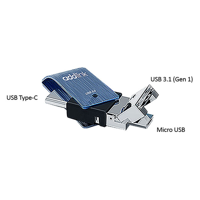 ADDLINK CLé USB 3EN1 T80 16 GO USB 3.1 2