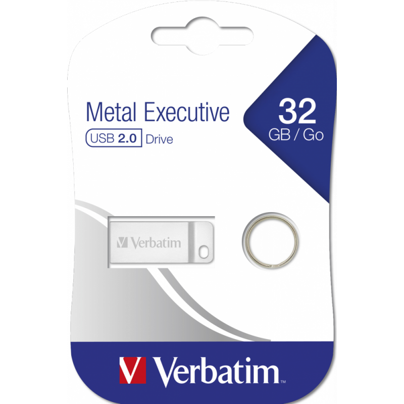 VERBATIM CLé USB EXECUTIVE MéTALLIQUE USB 2.0 / 32 GO V-98749