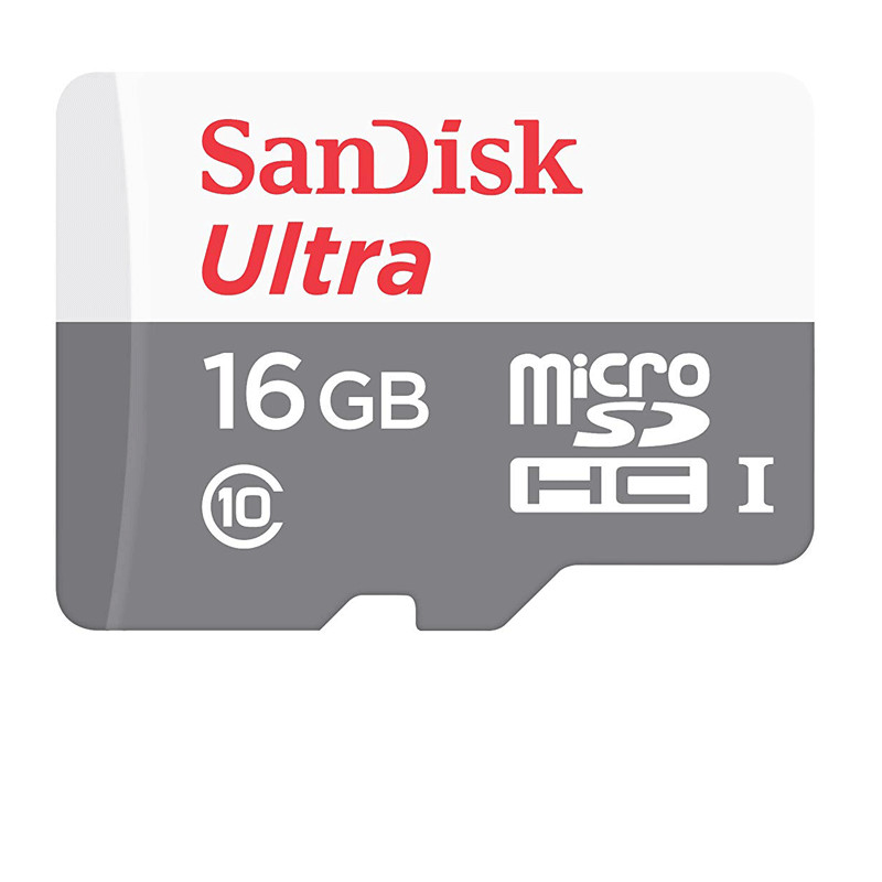 SANDISK CARTE MéMOIRE 16 GO CLASS10 AVEC ADAPTATEUR 2