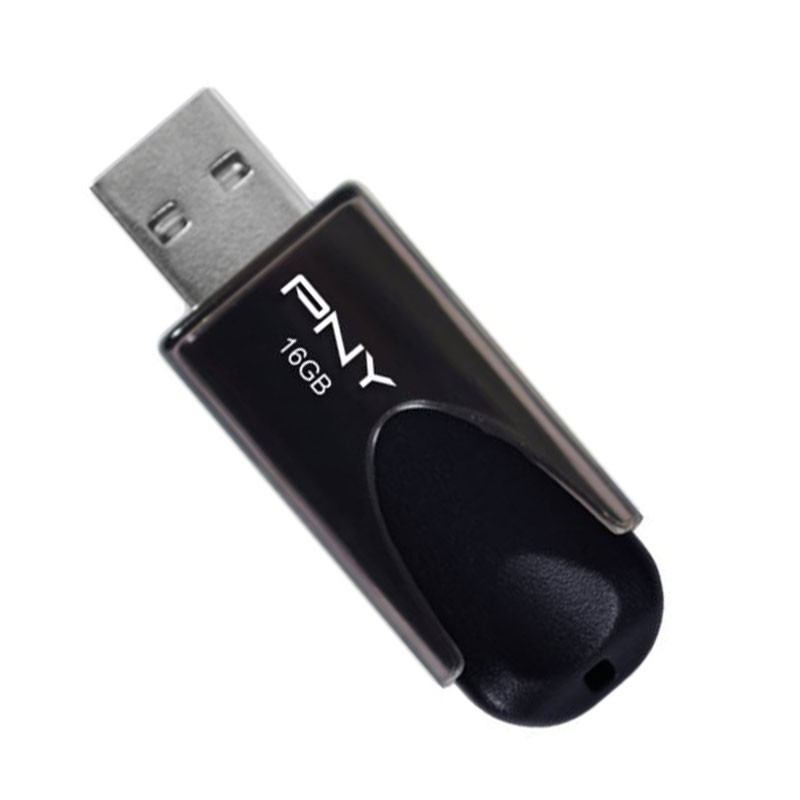 PNY CLé USB 16 GO USB 2.0 - NOIR (FD16GATT4-EF)