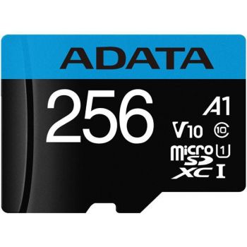 ADATA CARTE MéMOIRE 256GB CLASS 10 AVEC ADAPTATEUR MICRO SD 1