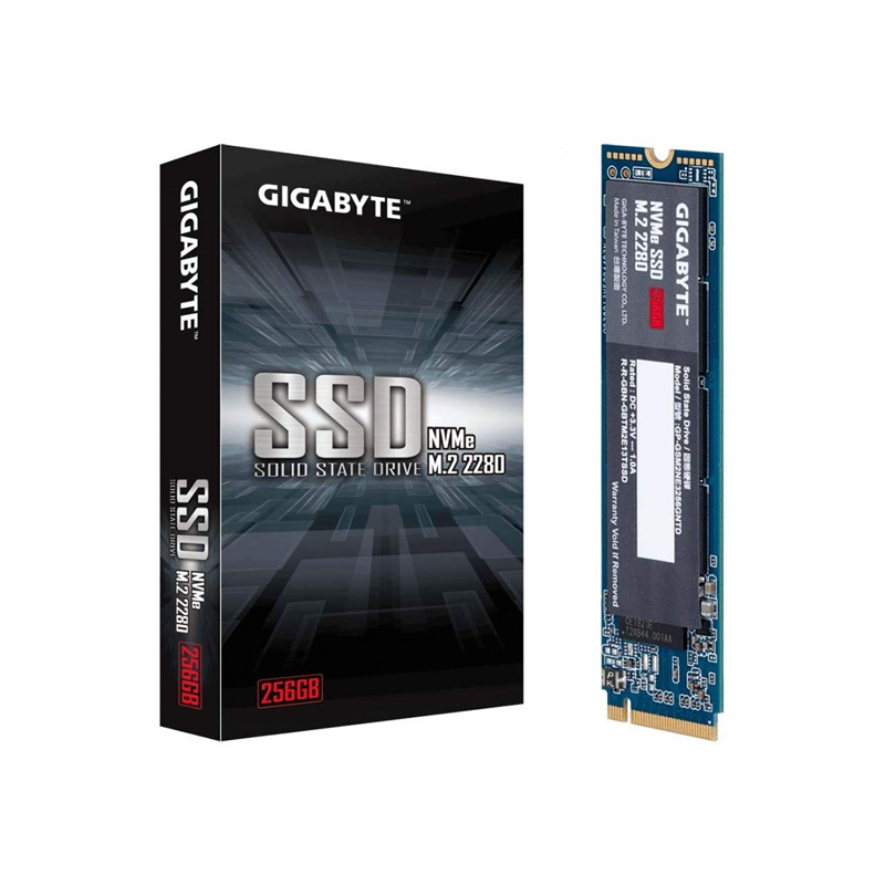 GIGABYTE - DISQUE DUR INTERNE SSD NVME M.2 256 GO (GP-GSM2NE3256GNTD) prix tunisie