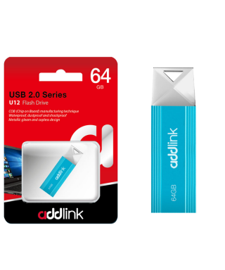 ADDLINK CLE USB U12 64 GO AQUA 1